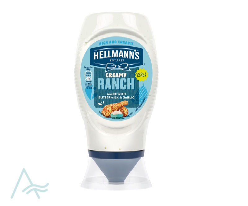 HELLMANNS RANCH CREAMY 250ml